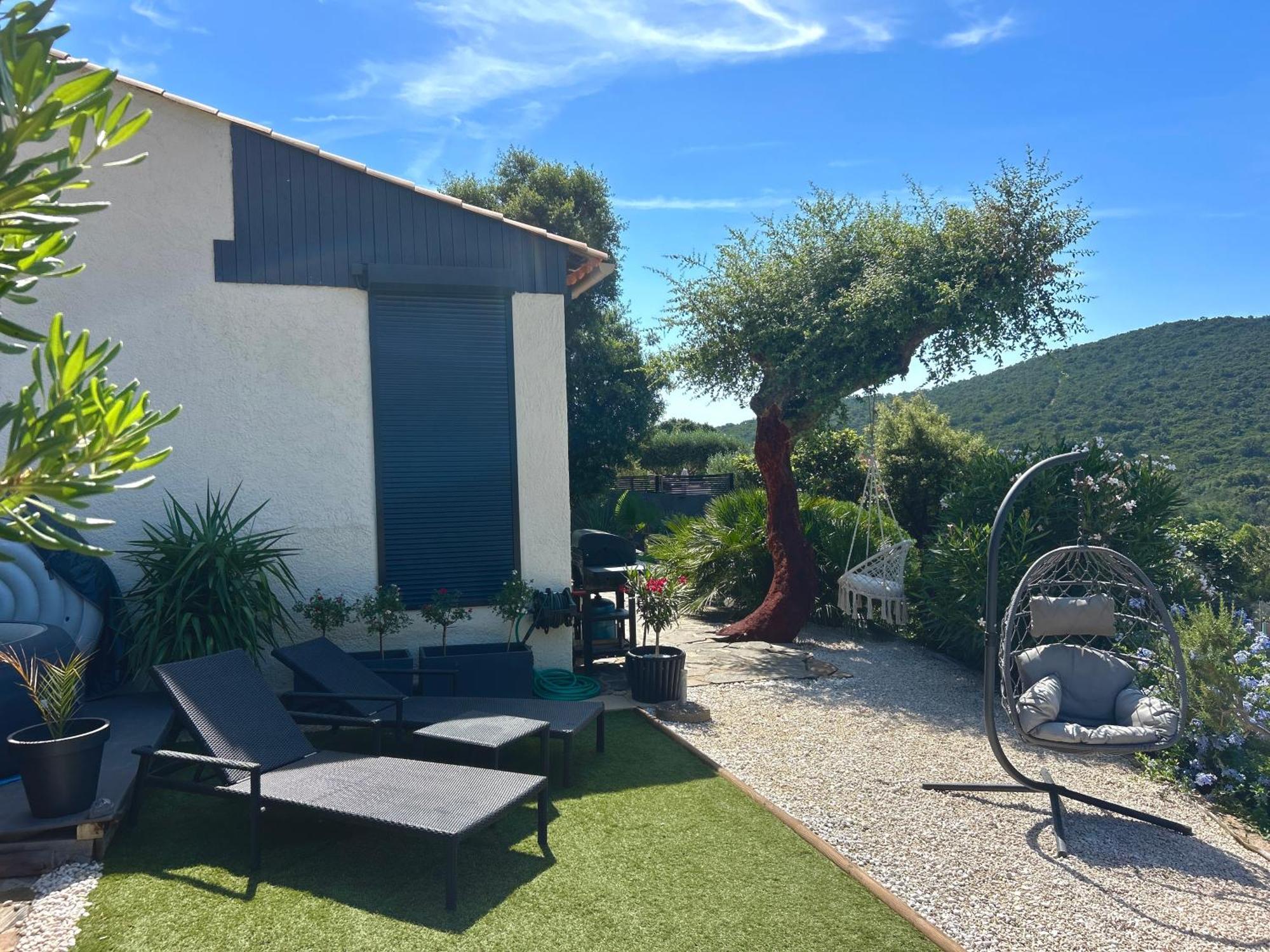 Belle Chambre Privee Avec Le Jardin Privatif Et Le Jacuzzi Cavalaire-sur-Mer Esterno foto