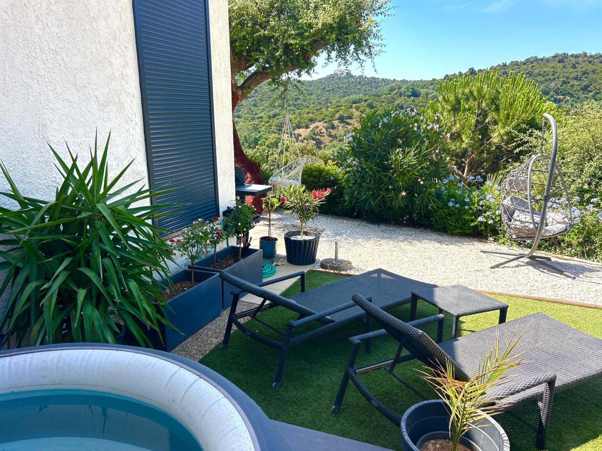 Belle Chambre Privee Avec Le Jardin Privatif Et Le Jacuzzi Cavalaire-sur-Mer Esterno foto