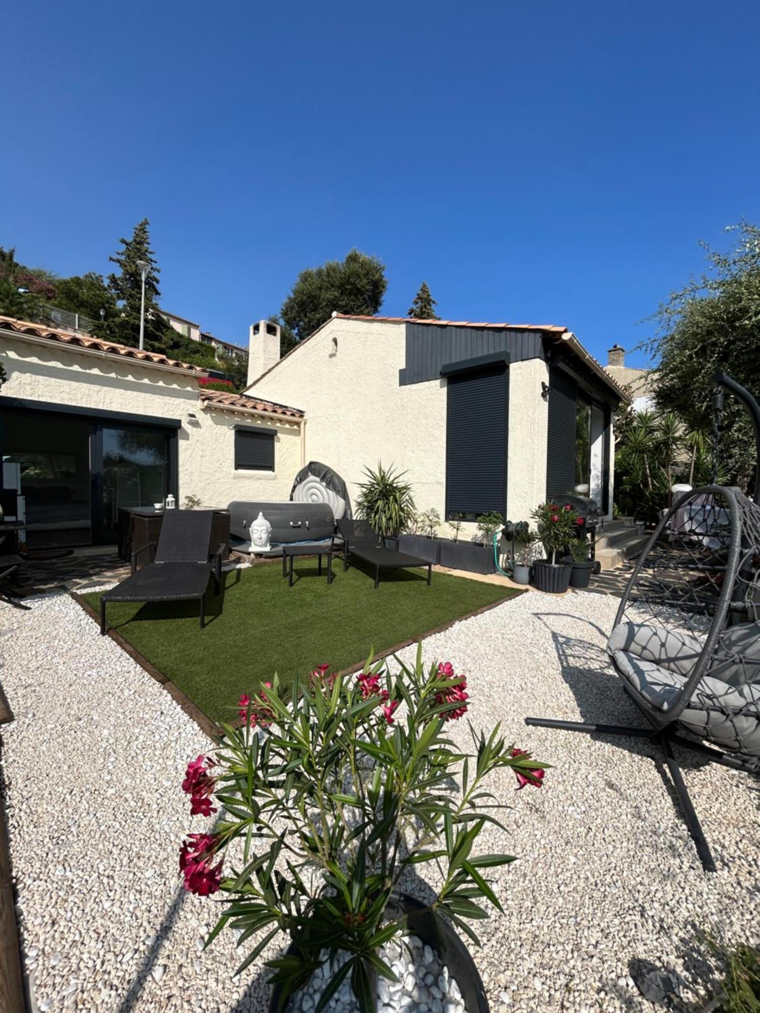 Belle Chambre Privee Avec Le Jardin Privatif Et Le Jacuzzi Cavalaire-sur-Mer Esterno foto